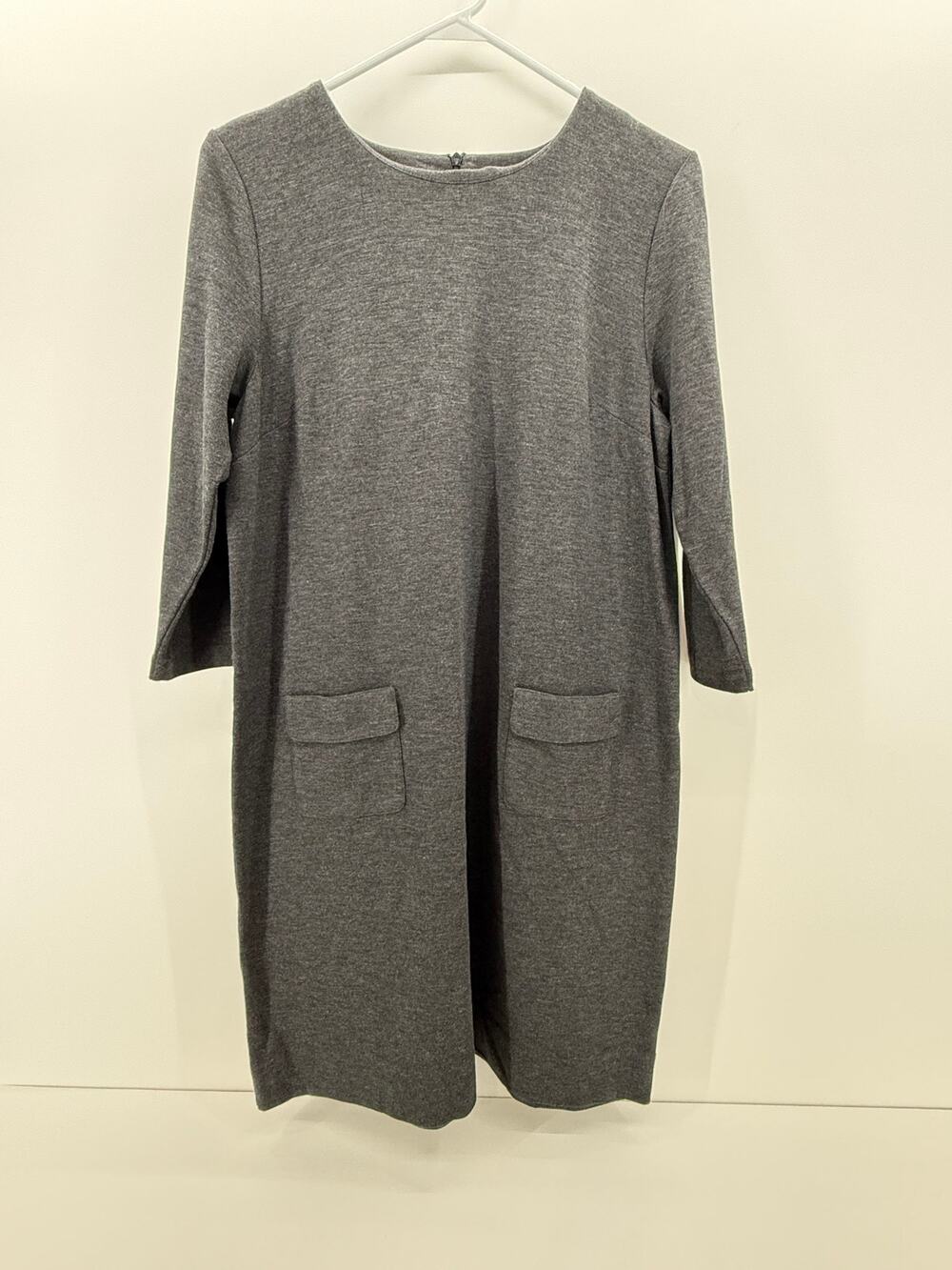 J Jill Ponte Dress with Front Pockets - Medium